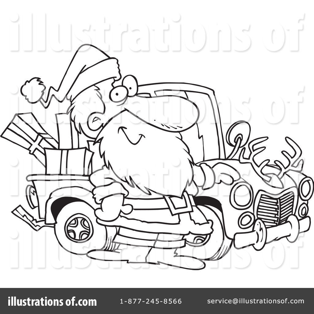 Redneck Christmas Coloring Pages