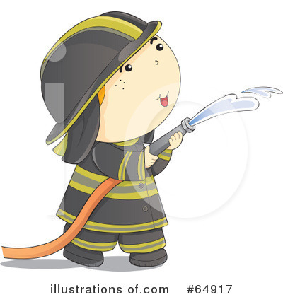 Royalty Free  Rf  Fireman Clipart Illustration  64917 By Yuhaizan