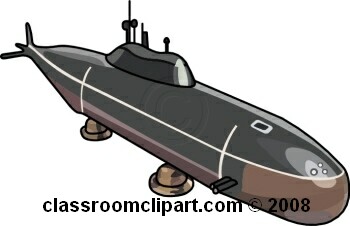 Submarine   01 10 08 24mb   Classroom Clipart