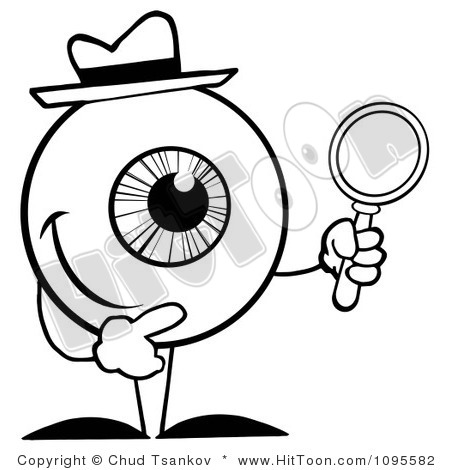To See Clipart Eye Clip Art Black And White