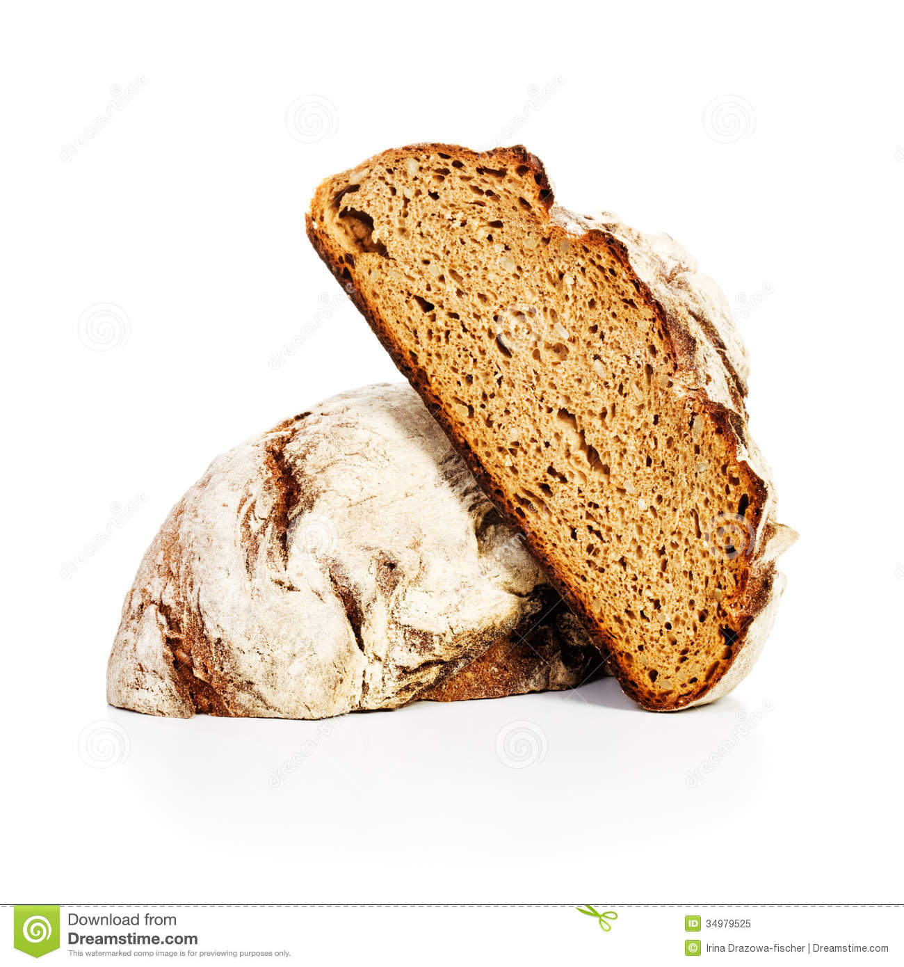 Whole Grain Bread Royalty Free Stock Photo   Image  34979525