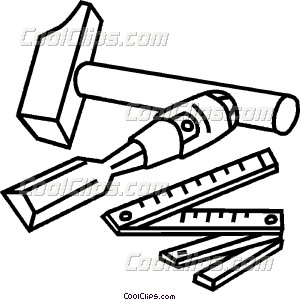 Woodworking Tools Clipart Assorted Carpentry Tools