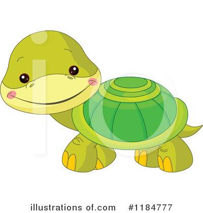 Baby Girl Turtle Clipart Royalty Free  Rf  Turtle