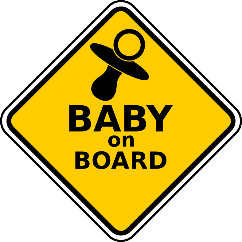 Baby On Board By Robert Ingil   Warning Sign Baby On Board