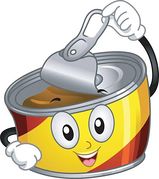 Canned Food Clip Art Eps Images  1336 Canned Food Clipart Vector