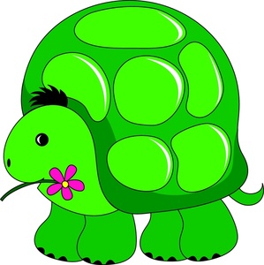Cartoon Turtle Clipart Image Cute Cartoon Turtle