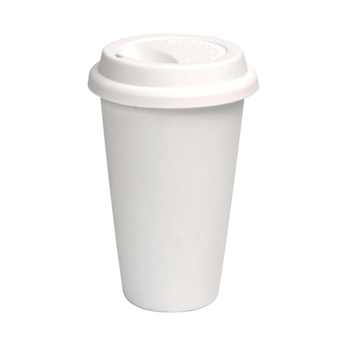 Coffee And Tea   Travel Mugs   Ceramic Travel Coffee Cup With Lid