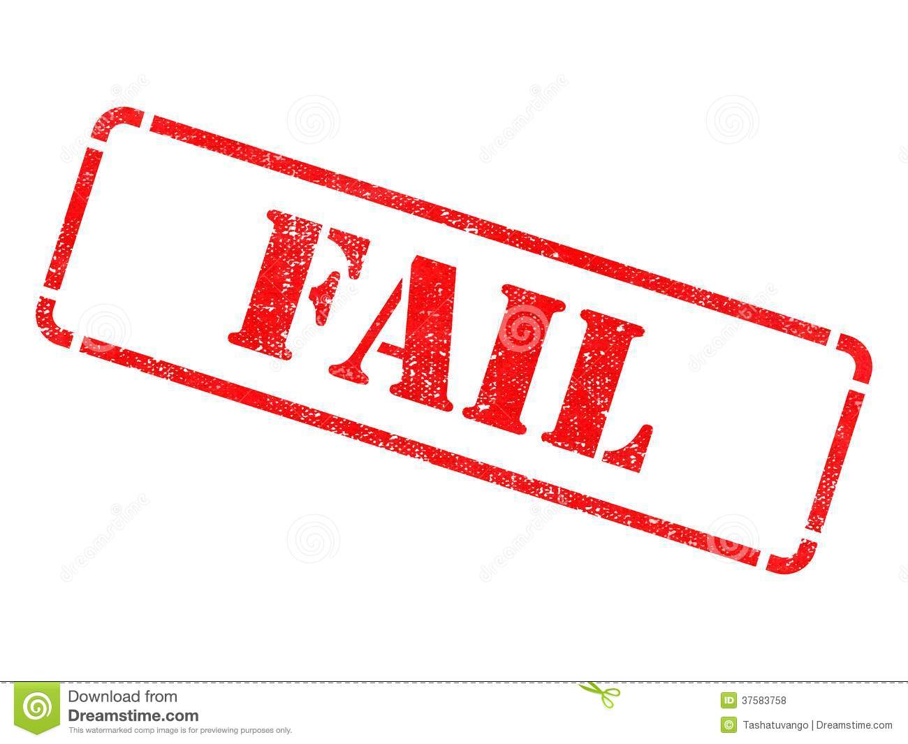 Displaying 19  Images For   Failed Test Clipart