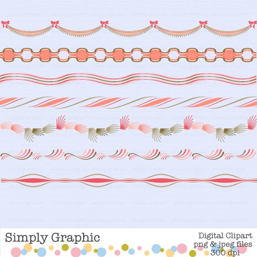 Geometric Clipart Digital Border Geometry Geometric Print C099