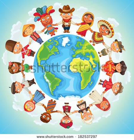 Multicultural Character On Planet Earth Cultural Diversity Traditional