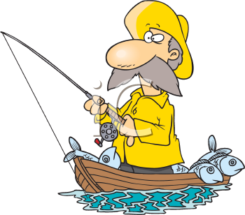 Royalty Free Fisherman Clip Art People Clipart