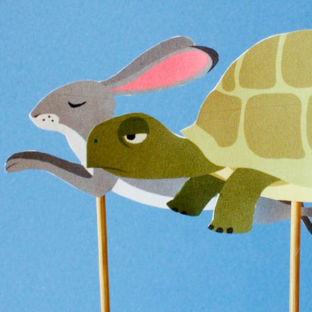 Turtle And Hare Clip Art