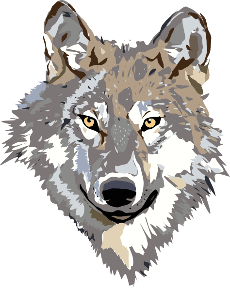 Gray Wolf Clip Art   Clipart Panda   Free Clipart Images