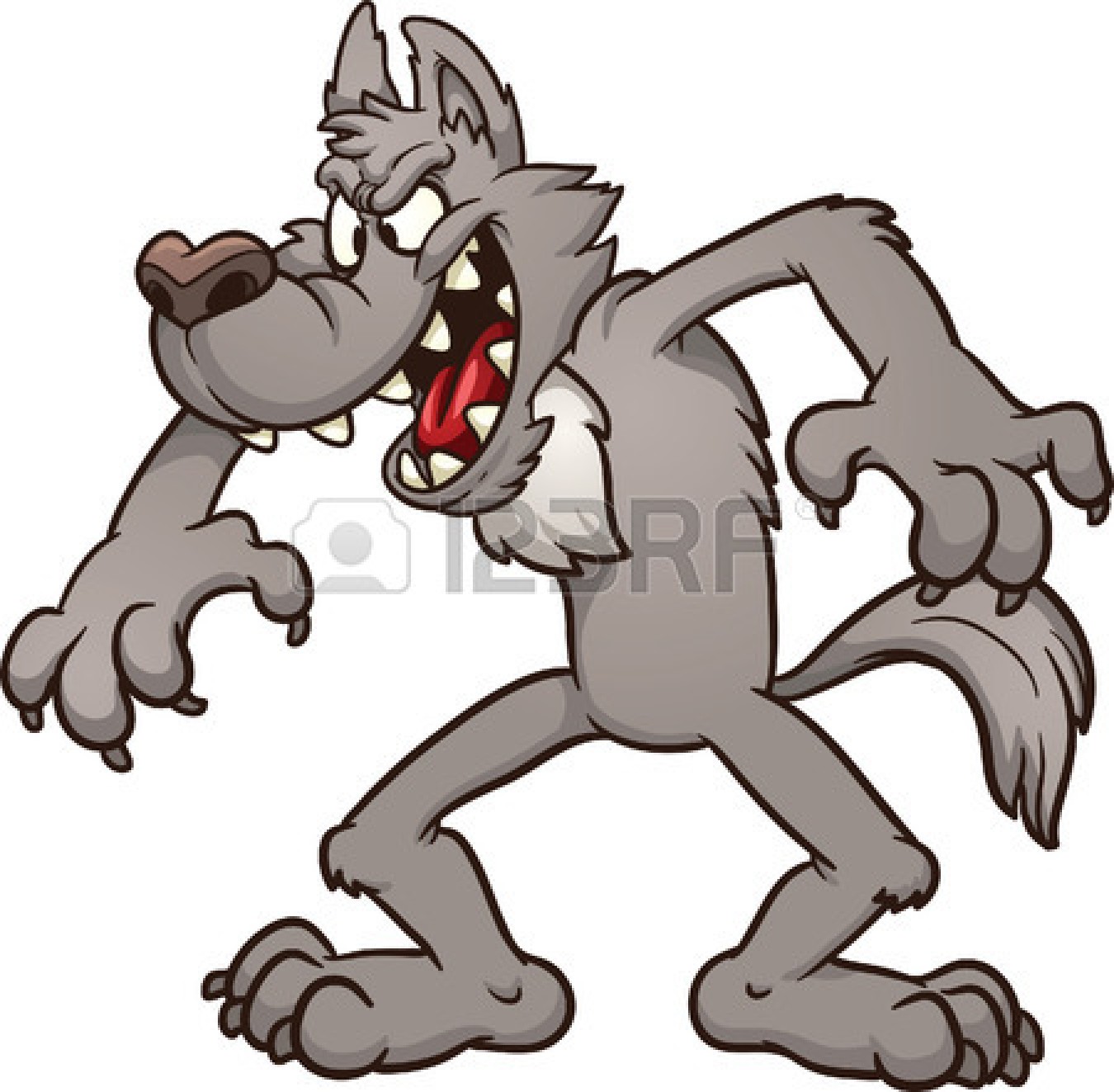 Gray Wolf Clipart