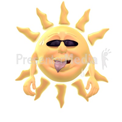 Hot Summer Sun   Presentation Clipart   Great Clipart For    