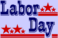 Labor Day   Free Backgrounds Borders Clipart Animated Graphics    