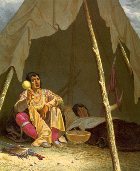 Native American Medicine Man Tools Medicine Man Healing