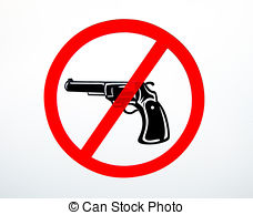 No Guns Allowed Illustrations And Clipart