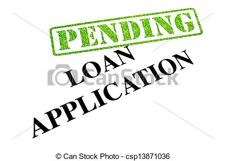 Pending   Loan Application Is Pending Csp13871036   Search Clipart