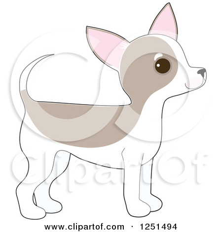Royalty Free Rf Clip Art Of A Hyper Puppy Dog Sitting And Wearing A    