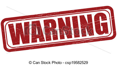 Stamp With Word Warning Inside Vector    Csp19582529   Search Clipart    