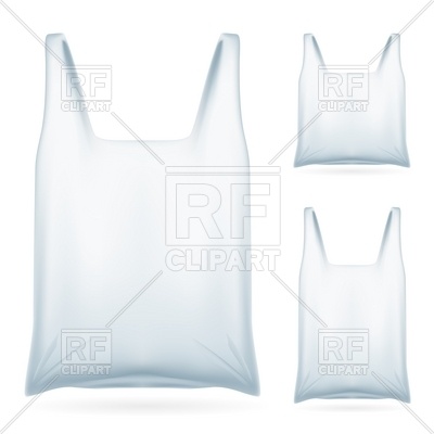 White Plastic Bag Blank Template 8217 Objects Download Royalty Free    