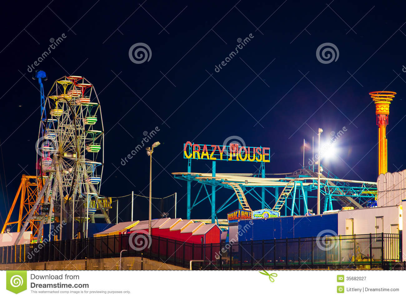 Amusement Park Clipart Steel Pier Amusement Park