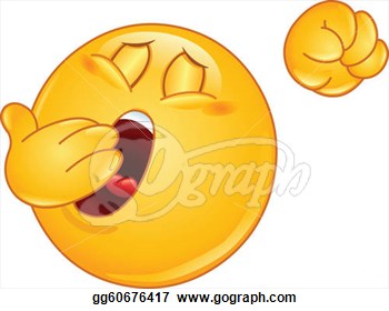 Art   Yawning And Stretching Emoticon  Clipart Drawing Gg60676417
