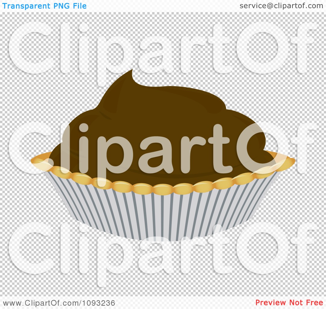 Clipart Chocolate Cream Pie   Royalty Free Vector Illustration By