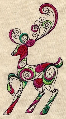 Filigree Reindeer   Cross Stitch Inspiration   Pinterest