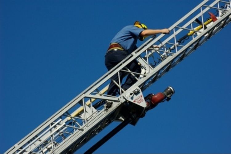 Firefighter Ladder Clip Art