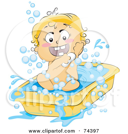 Kids Bathroom On Royalty Free Rf Clipart Of Sisters Illustrations