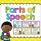 Parts Of Speech On Pinterest   Word Walls Sentences And Language Arts