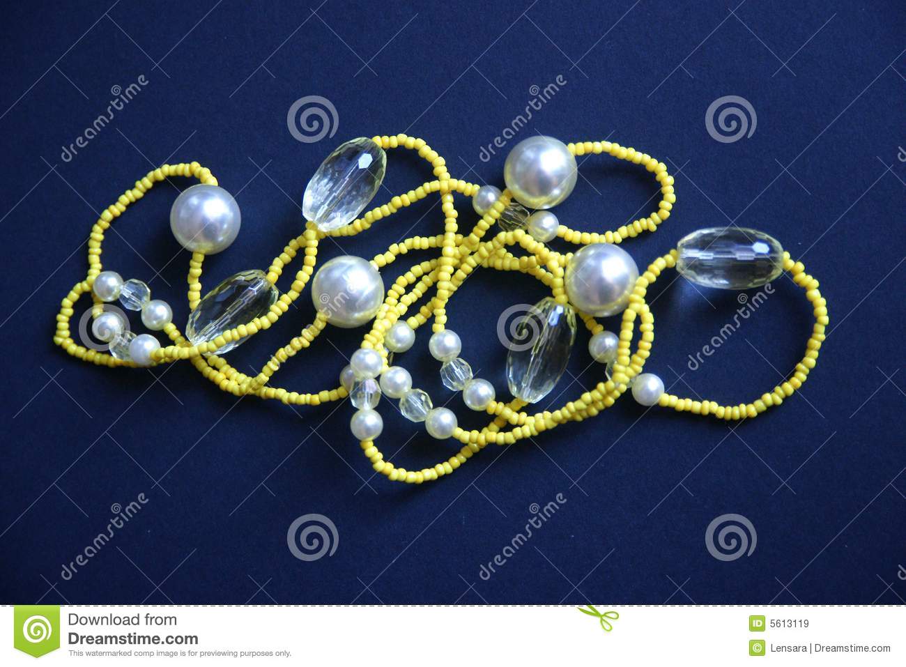 Plastic Costume Jewelry Necklace Royalty Free Stock Images   Image    
