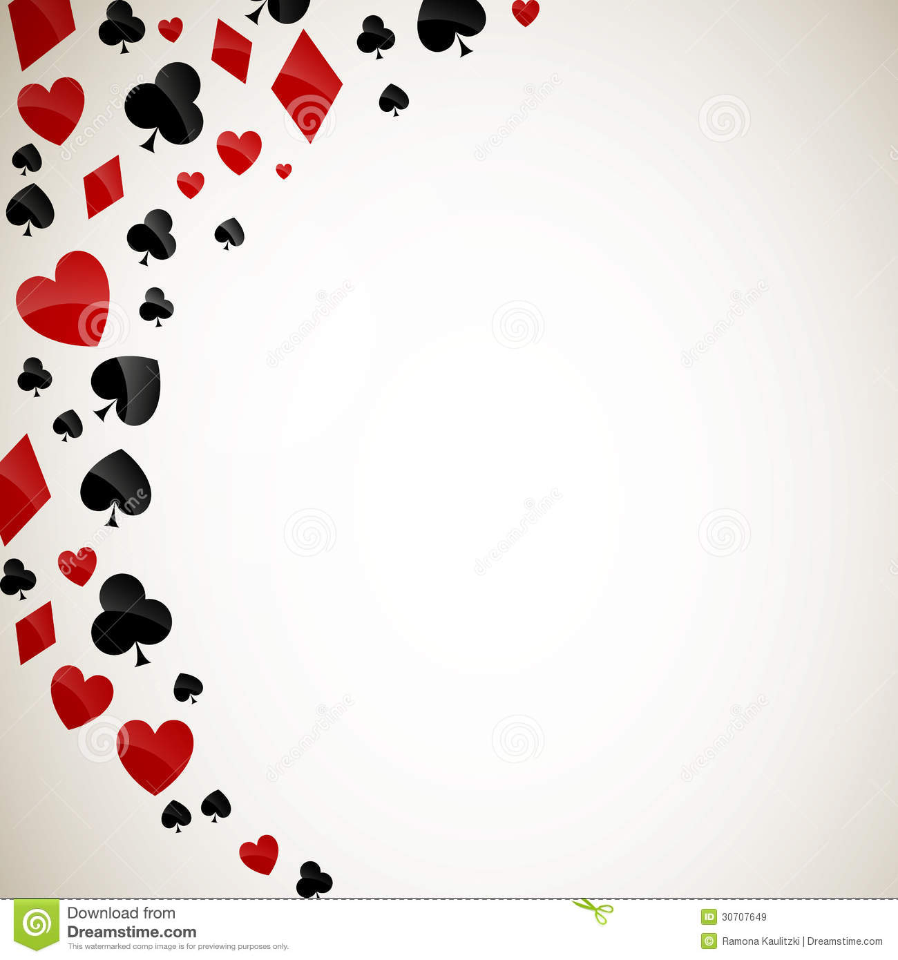 Playing Card Suits Royalty Free Stock Images   Image  30707649