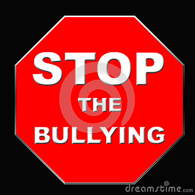 Stop Bullying Sign