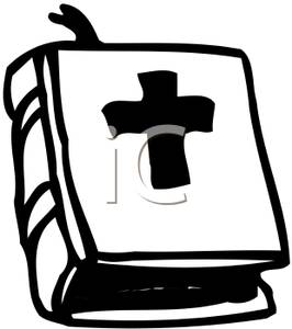 Bible Clipart Black And White Black And White Bible 100321 220498