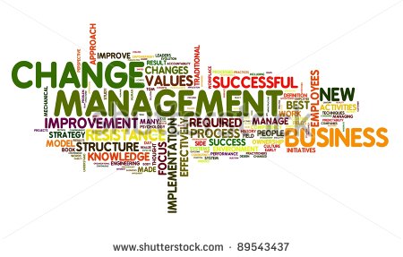 Change Management Concept In Word Cloud On White Stock Photo 89543437