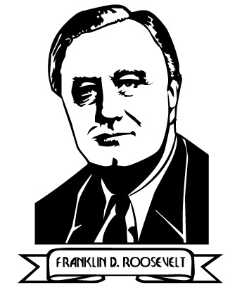    Clip Art   30000 Free Clipart Images   Franklin D Roosevelt Jpg