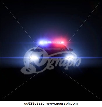 Clipart   Police Car With Full Array Of Lights And Tactical Lights  3d    