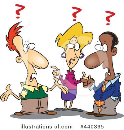 Confusion Clipart  440365   Illustration By Ron Leishman