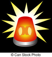 Flashing Lights Vector Clipart And Illustrations