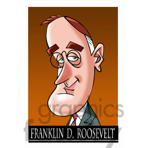 Franklin D Roosevelt Clip Art