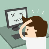Frustrated Stock Illustrations Vectors   Clipart    2274 Stock