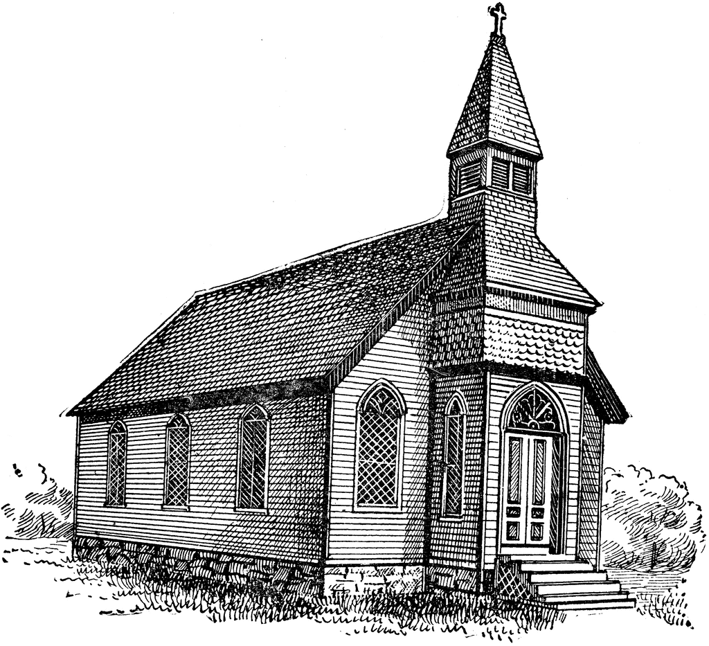 Small Church Church Design Art Drawing Church Drawing Clipart