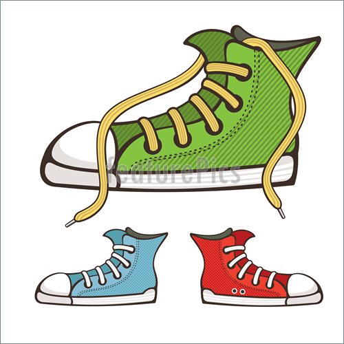 Sneakers Illustration  Clip Art To Download At Featurepics Com