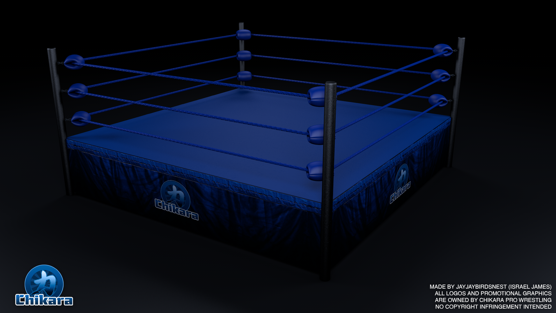 Wrestling Ring Wallpaper Chikara Pro 3d Wrestling Ring