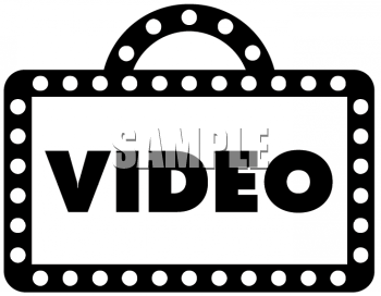 0511 1009 2316 4608 Classic Video Store Sign Clipart Image Jpg