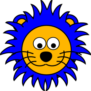 Cartoon Lion Face Clip Art At Clker Com   Vector Clip Art Online    