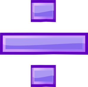 Division Symbol Clip Art Divide Clip Art   Vector Clip